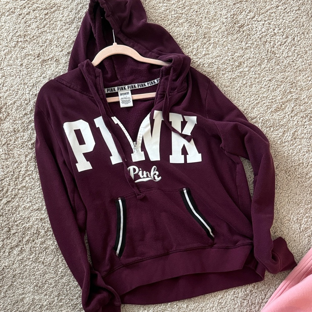 PINK Victoria's Secret Maroon Sweatshirt